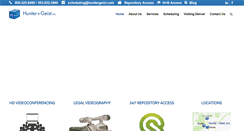 Desktop Screenshot of huntergeist.com